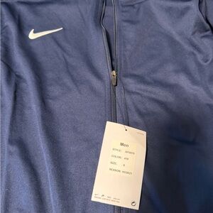 Nike Dri-FIT Navy Quarter Zip AND shirt